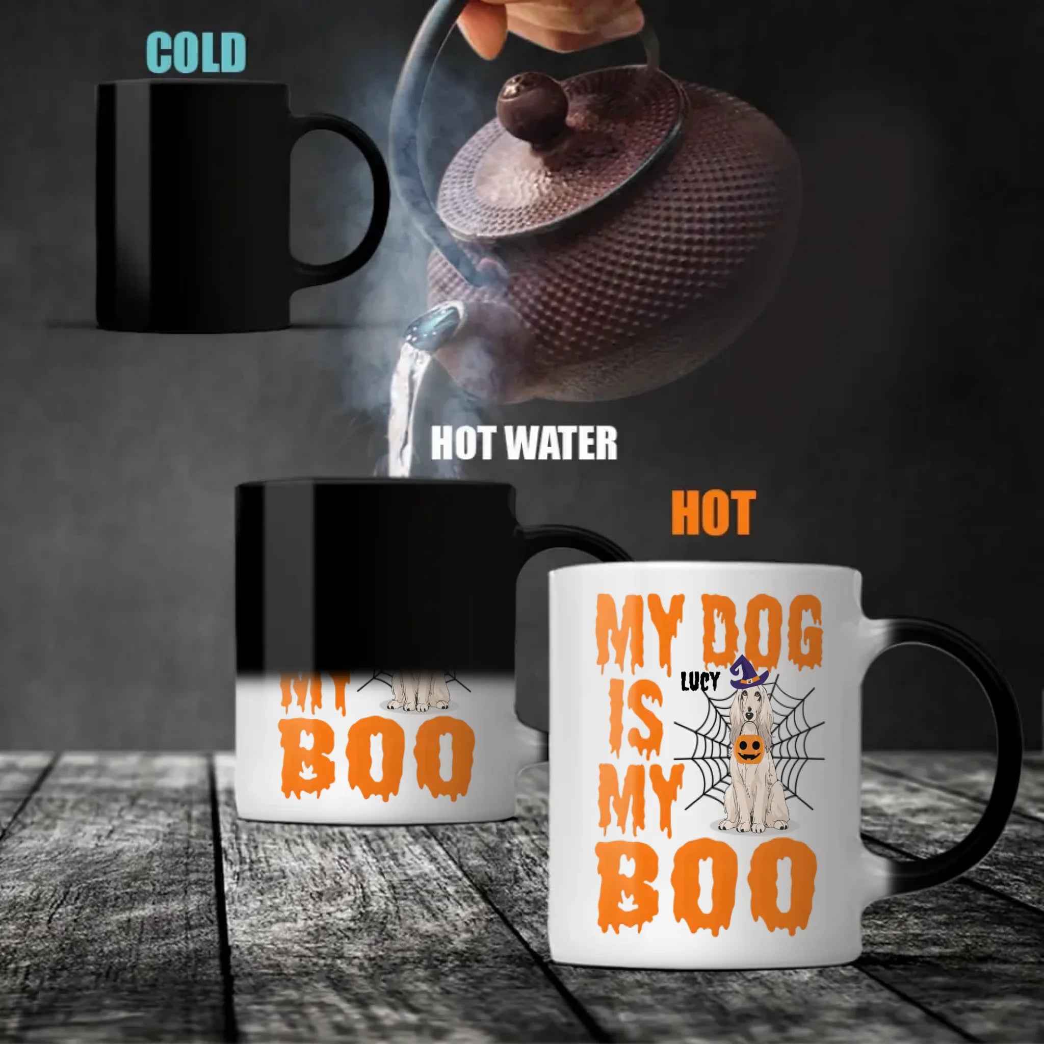 Hocus DogUs Mug – Cute Dog Clipart & Custom Text