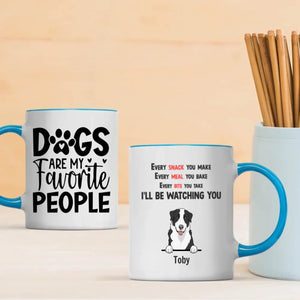 Funny Dog Mug – “Dogs Are My Favorite People” Custom Cup | 89Prints