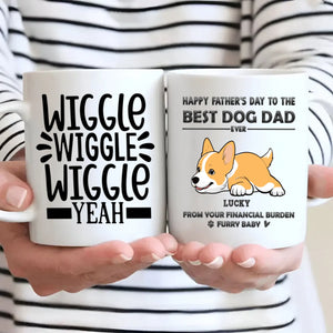 Custom Dog Mug – Just Wiggles & Love - 89Prints