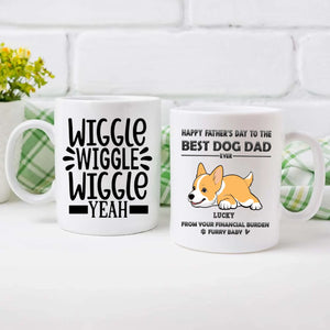 Custom Dog Mug – Just Wiggles & Love - 89Prints