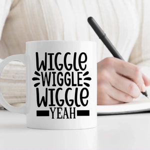 Custom Dog Mug – Just Wiggles & Love - 89Prints