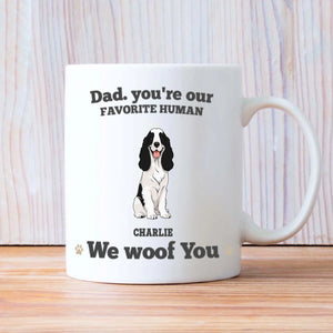 Custom Dog Dad Mug – Best Companion Gift | 89Prints
