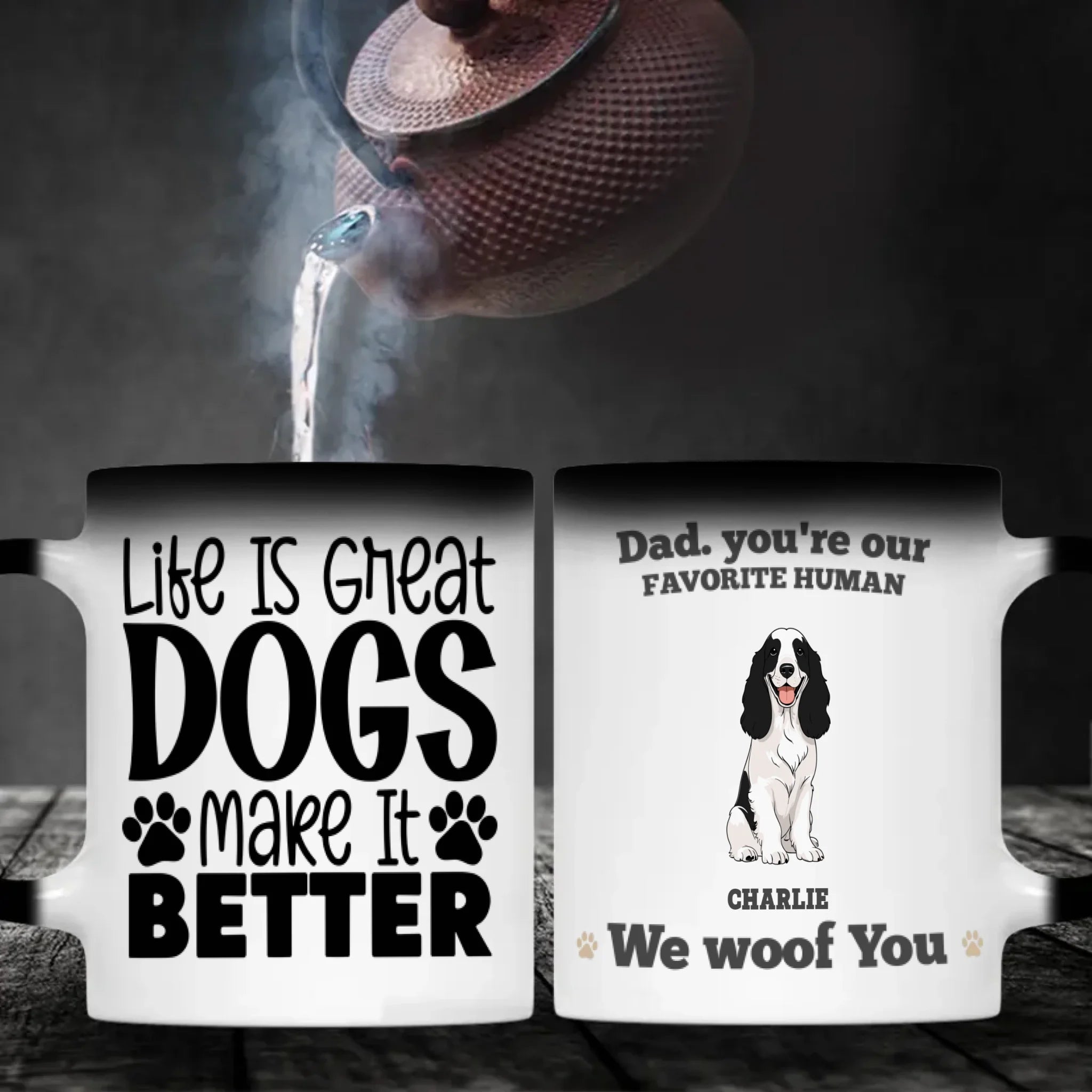 Custom Dog Dad Mug – Best Companion Gift | 89Prints