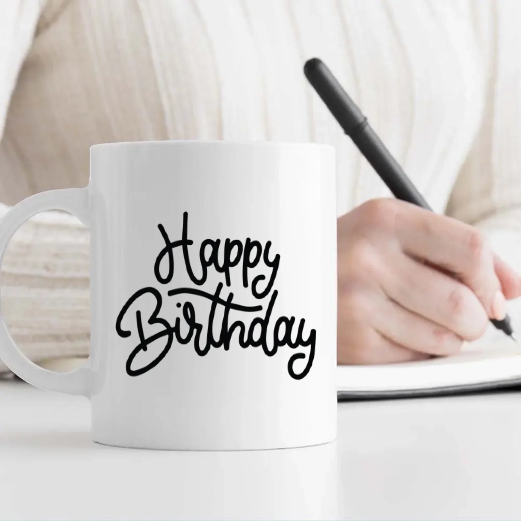 Pretty Personalized Birthday Mug Gift - 89Prints