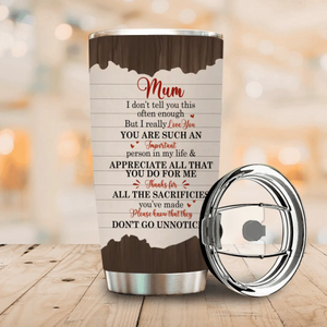 Custom Photo Mom Tumbler – A Personalized Gift Full of Love - 89Prints