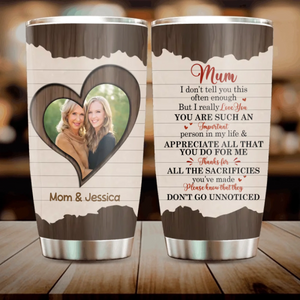 Custom Photo Mom Tumbler – A Personalized Gift Full of Love - 89Prints