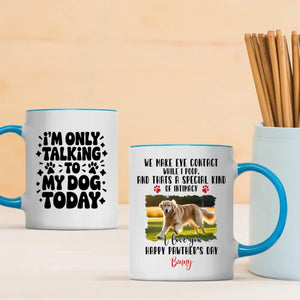 Personalized Dog Mug Happy Pawther’s Day - Funny Coffee Cup Gift for the Best Dog Dad Ever - 89Prints