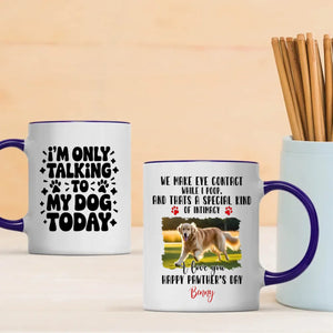 Personalized Dog Mug Happy Pawther’s Day - Funny Coffee Cup Gift for the Best Dog Dad Ever - 89Prints