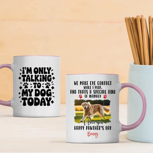 Personalized Dog Mug Happy Pawther’s Day - Funny Coffee Cup Gift for the Best Dog Dad Ever - 89Prints