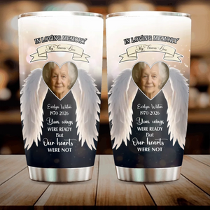 Custom Grandparent Memorial Tumbler – In Loving Memory of Grandma - 89Prints