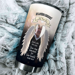 Custom Grandpa Memorial Tumbler – In Loving Memory of My Grandpa in Heaven - 89Prints