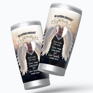 Custom Grandpa Memorial Tumbler – In Loving Memory of My Grandpa in Heaven - 89Prints