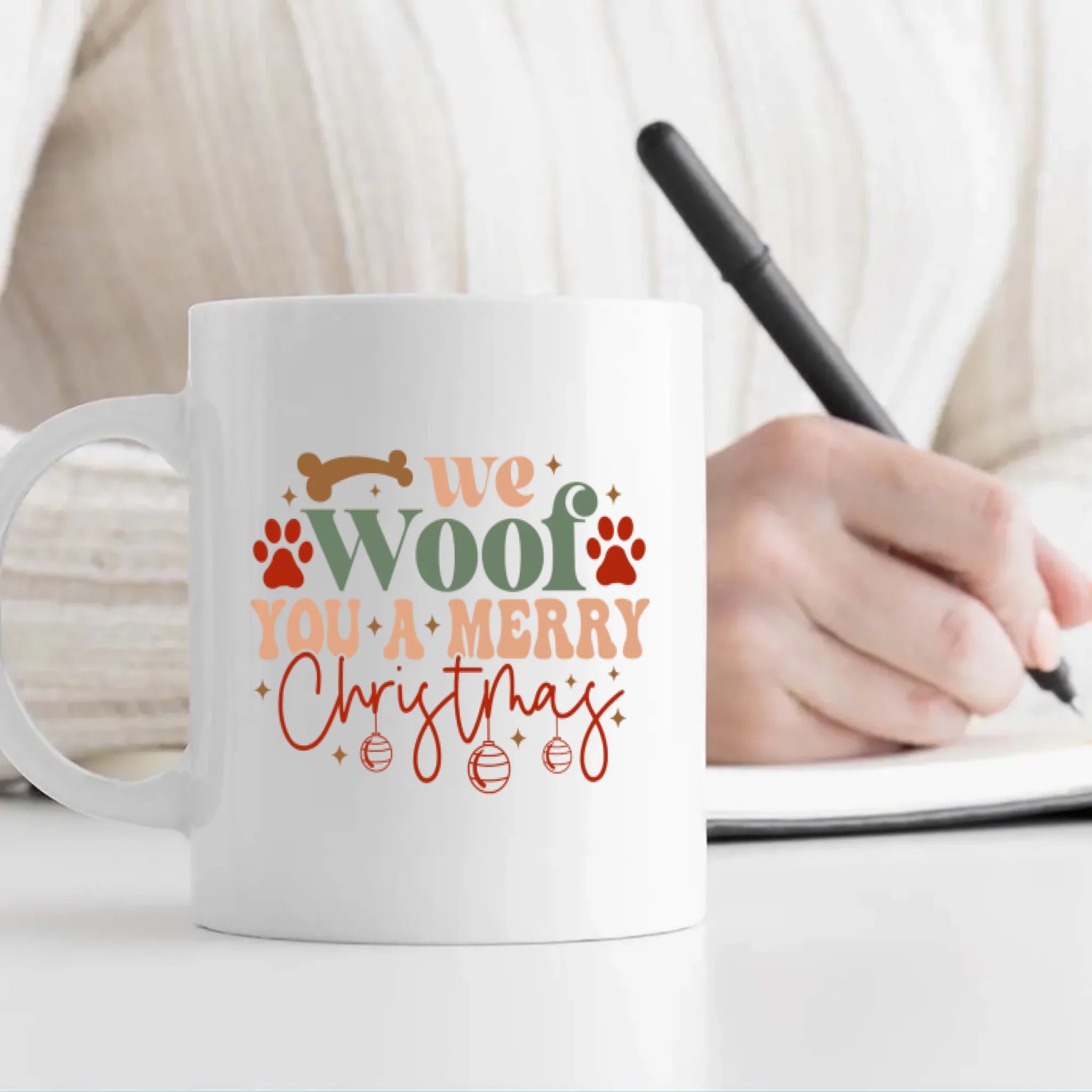 Custom Dog Mug Dear Santa Define Naughty – Funny Christmas Coffee Cup – 89Prints