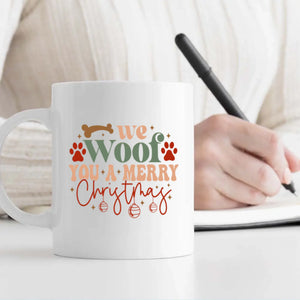 Custom Dog Mug Dear Santa Define Naughty – Funny Christmas Coffee Cup – 89Prints