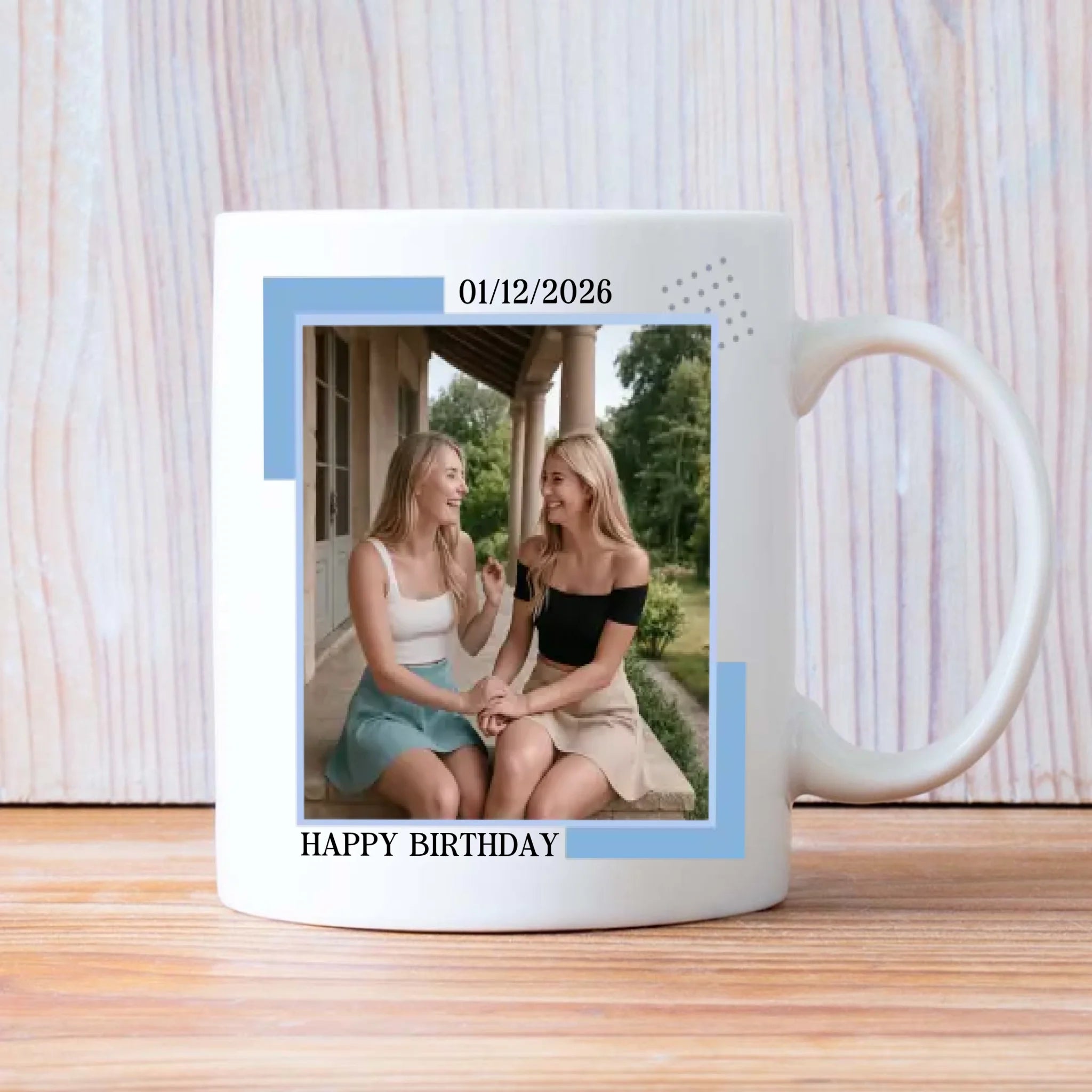 Bloom at 82 – Custom Birthday Coffee Mug - 89Prints