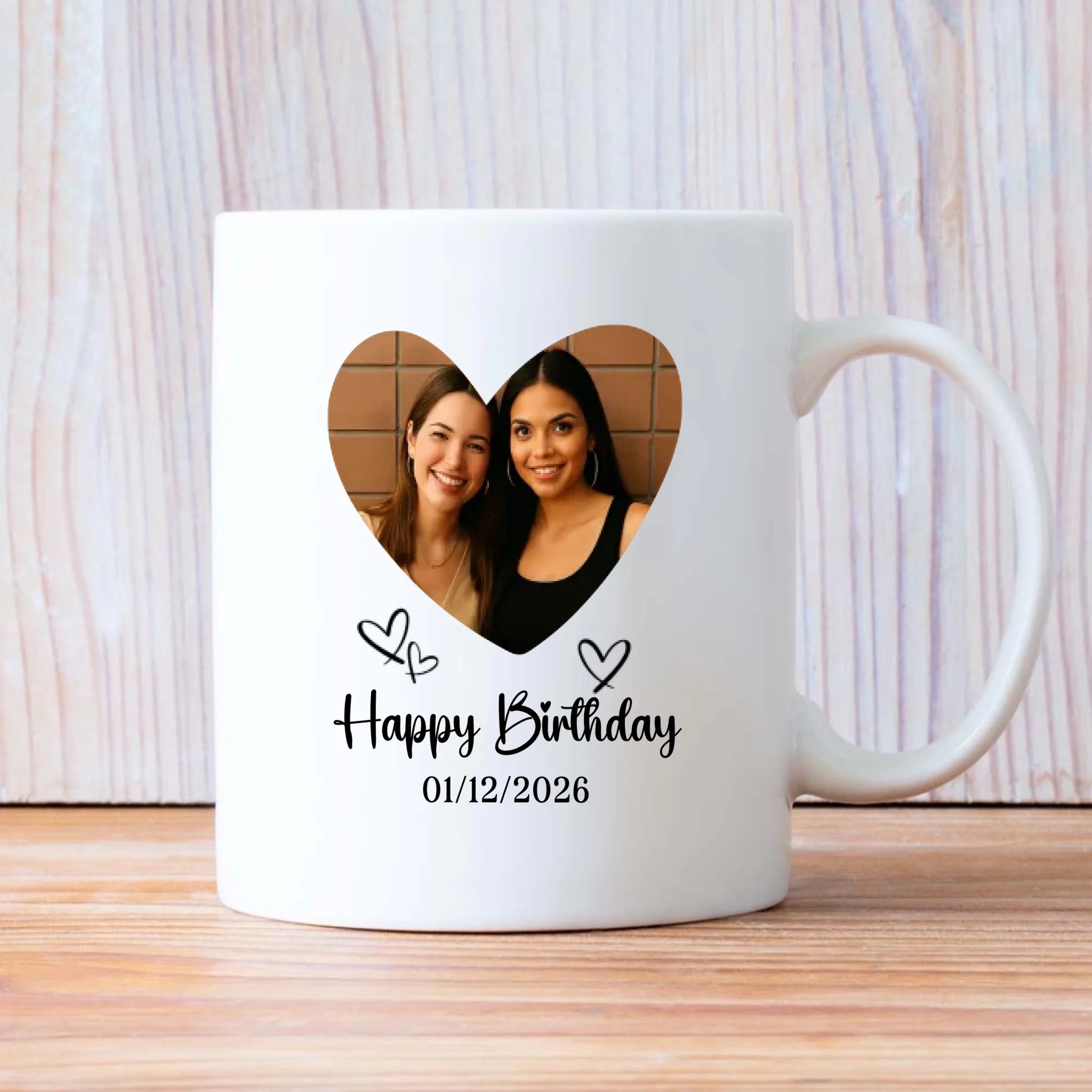 Blooming at 74th – Floral Birthday Mug for Mom or Aunt - 89Prints