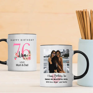 Personalized 76th Birthday Mug – Diamond Celebration Gift - 89Prints