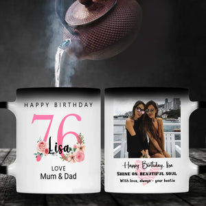 Personalized 76th Birthday Mug – Diamond Celebration Gift - 89Prints