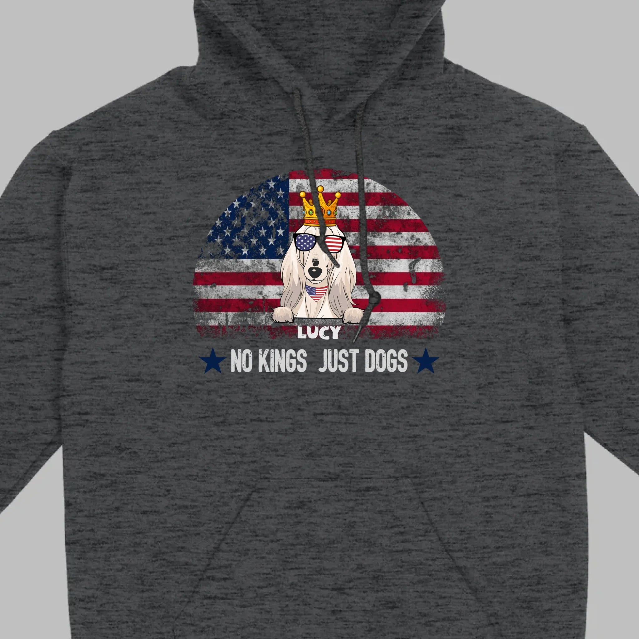 Custom No Kings Just Dogs Shirt – Personalized Patriotic Dog Lover T-Shirt | 89Prints