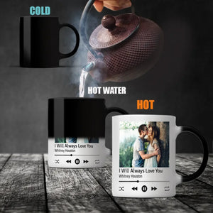 Personalized Happy Valentine Couple Mug with Photo A Romantic Gift Perfect for Couples - 89Prints