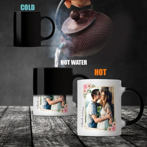 Be Mine Couple Mug with Custom Photo A Romantic Personalized Gift for Your Loved One - 89Prints