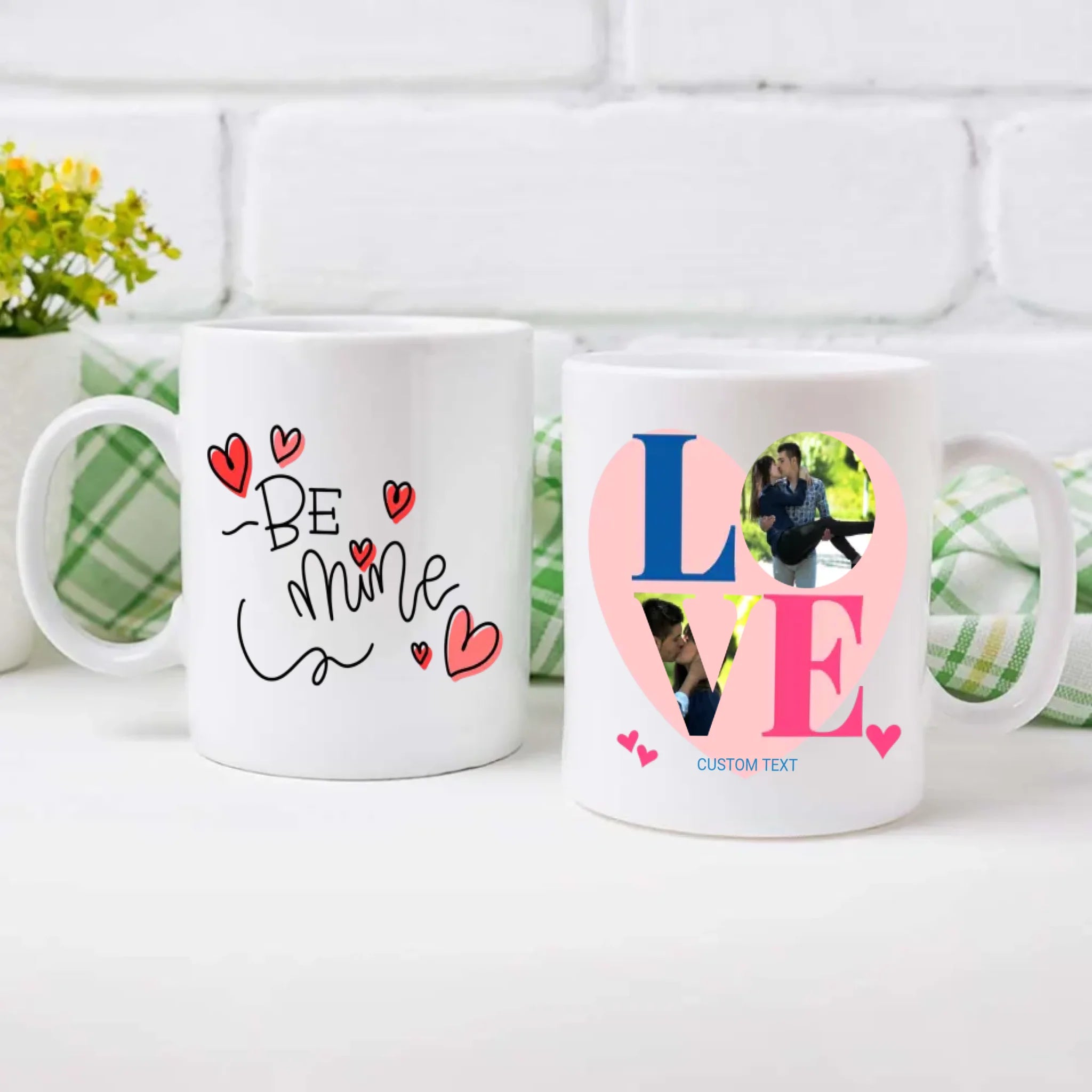 Love Quote Mug Personalized with Romantic Messages A Perfect Gift for Couples - 89Prints