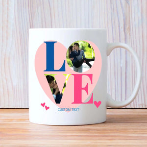 Love Quote Mug Personalized with Romantic Messages A Perfect Gift for Couples - 89Prints