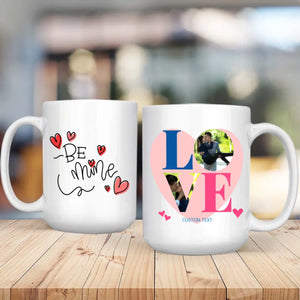 Love Quote Mug Personalized with Romantic Messages A Perfect Gift for Couples - 89Prints