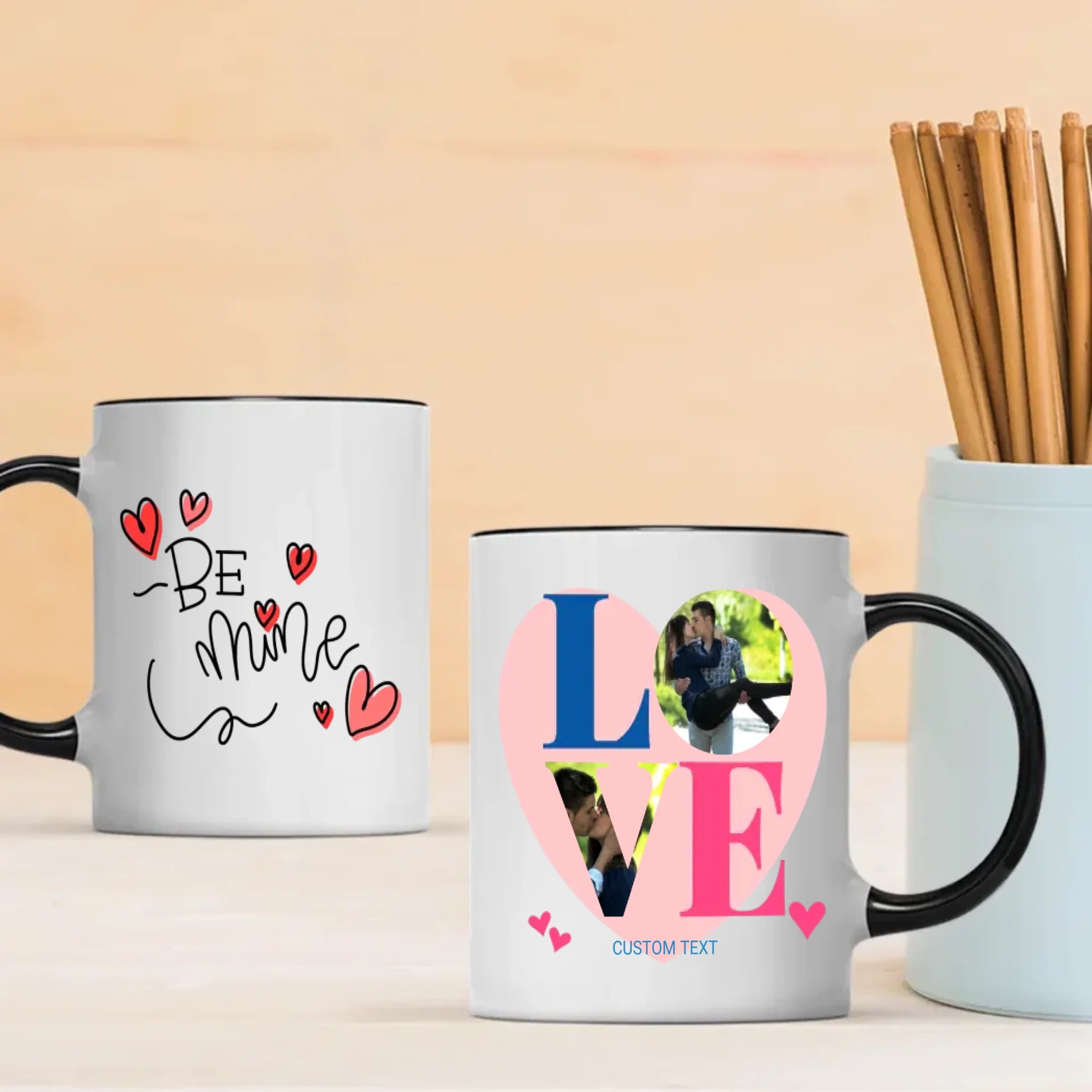 Love Quote Mug Personalized with Romantic Messages A Perfect Gift for Couples - 89Prints