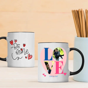 Love Quote Mug Personalized with Romantic Messages A Perfect Gift for Couples - 89Prints