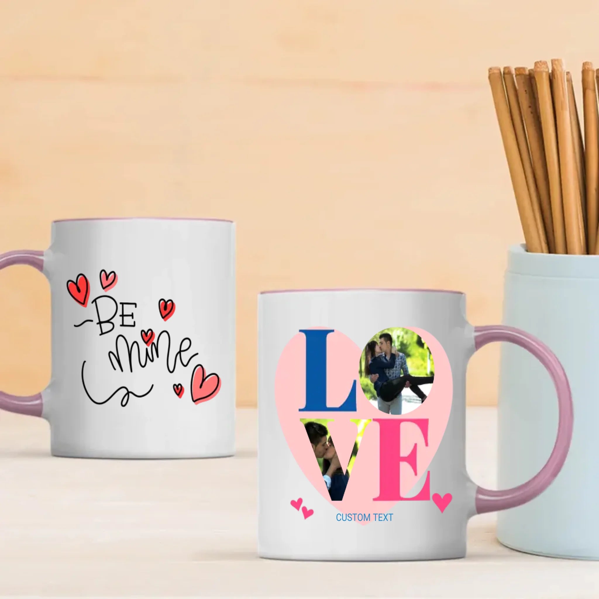 Love Quote Mug Personalized with Romantic Messages A Perfect Gift for Couples - 89Prints