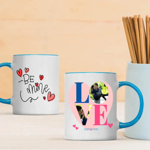 Love Quote Mug Personalized with Romantic Messages A Perfect Gift for Couples - 89Prints