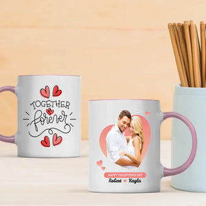 Custom Photo Mugs for Couples Personalized Love Mugs Featuring Your Photo - 89Prints