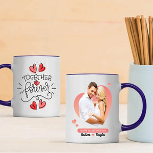 Custom Photo Mugs for Couples Personalized Love Mugs Featuring Your Photo - 89Prints
