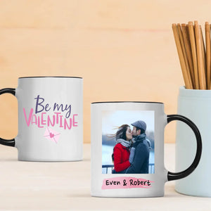 Personalized Valentine Accent Mug A Custom Photo Gift Perfect for Couples - 89Prints