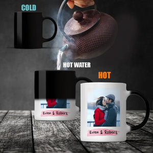 Personalized Valentine Accent Mug A Custom Photo Gift Perfect for Couples - 89Prints