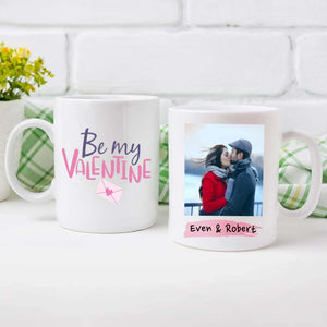 Personalized Valentine Accent Mug A Custom Photo Gift Perfect for Couples - 89Prints