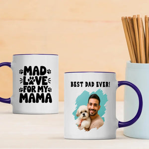 Funny Gift for Proud Pet Dads – Best Dad Ever Mug – 89Prints
