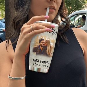 To My Wife Tumbler – You & Me Personalized Gift from Husband - 89Prints