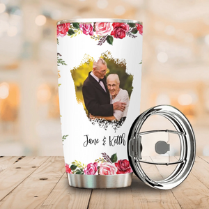 Funny Husband Tumbler – Grumpy Old Husband of a Spoiled Wife Personalized Cup - 89Prints