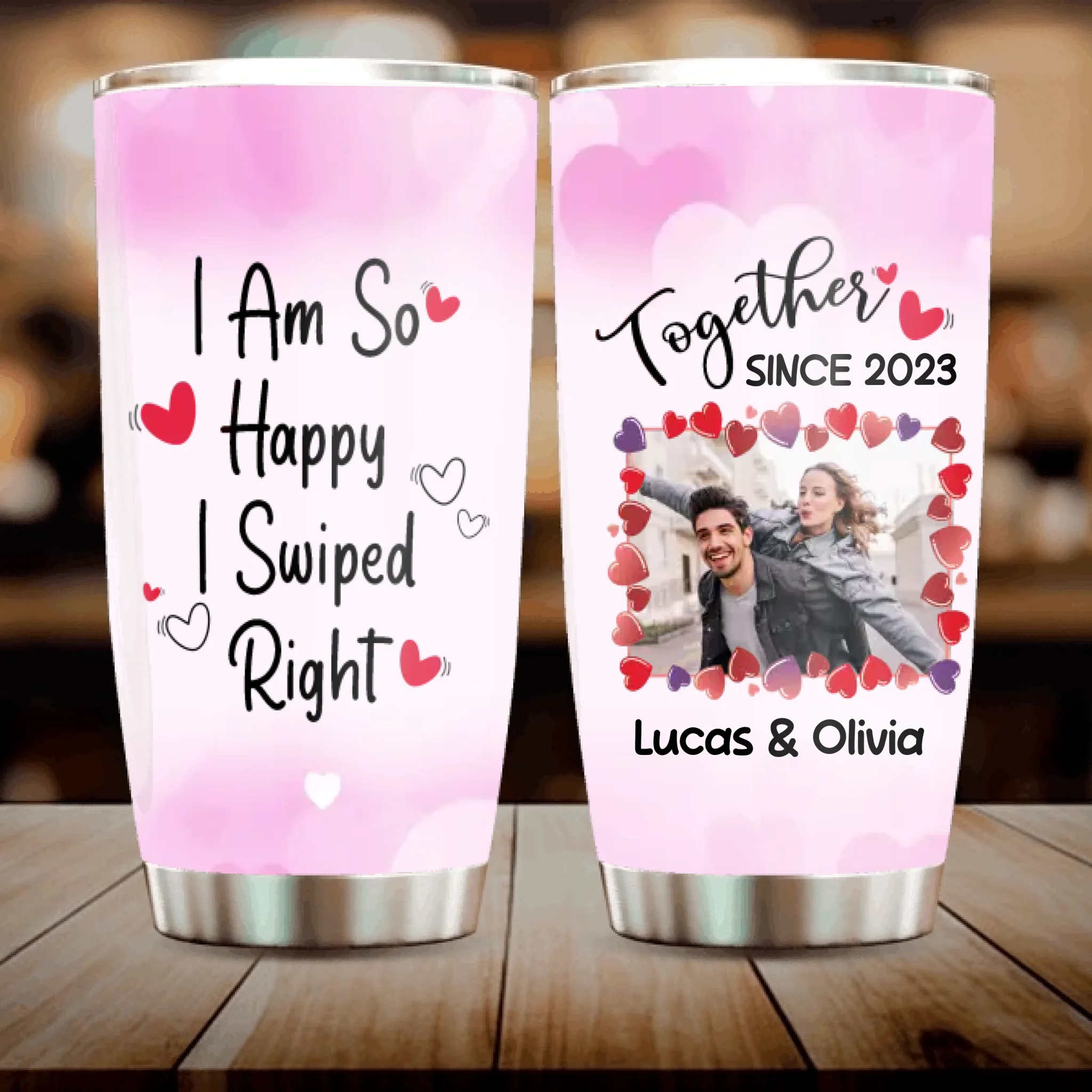 Personalized Spouse Gift – Together Always Custom Tumbler - 89Prints