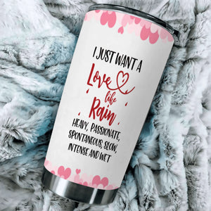 Personalized Tumbler for Eternal Connection - Forever Love Gift - 89Prints