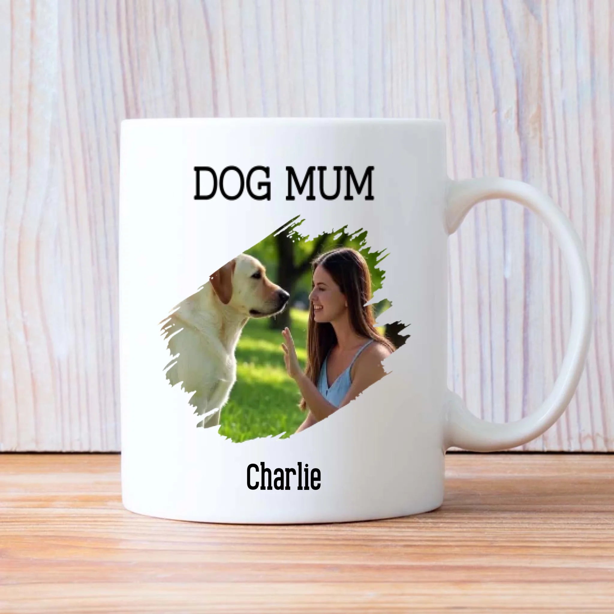 Cute Personalized Gift for Dog Lovers – I Just Want to Be a Stay-at-Home Dog Mom Mug – 89Prints