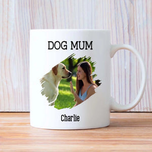 Cute Personalized Gift for Dog Lovers – I Just Want to Be a Stay-at-Home Dog Mom Mug – 89Prints
