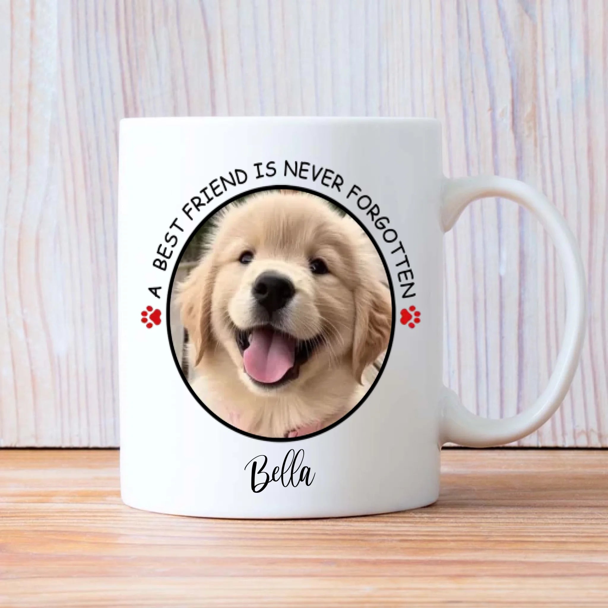 Cute Personalized Dog Mug – “I Like You and Also Poop” – A Best Friend Is Never Forgotten – 89Prints