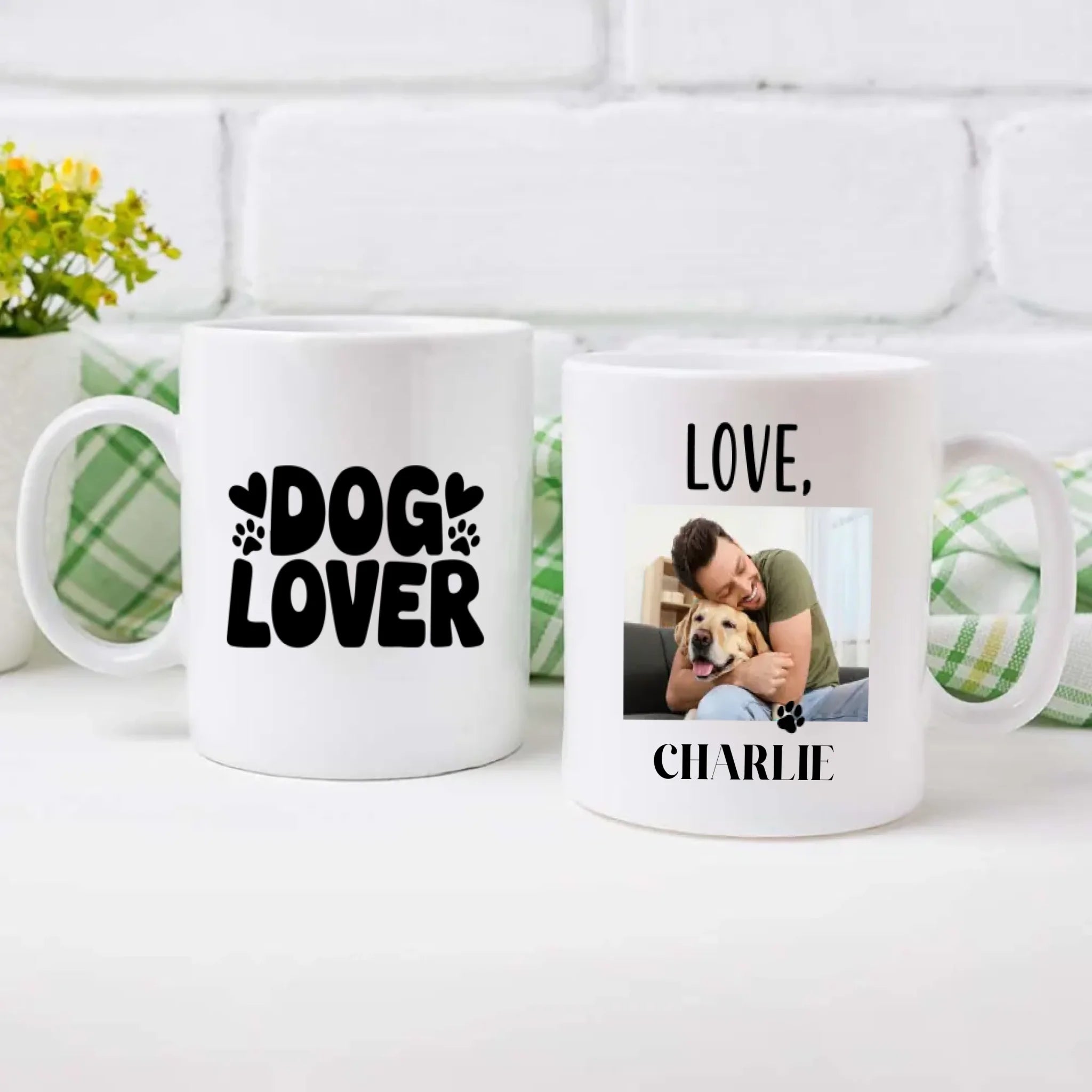 Personalized Dog Lover Mug – Custom Pet Photo Gift for Dog Moms & Dads – 89Prints