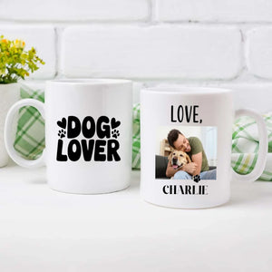 Personalized Dog Lover Mug – Custom Pet Photo Gift for Dog Moms & Dads – 89Prints