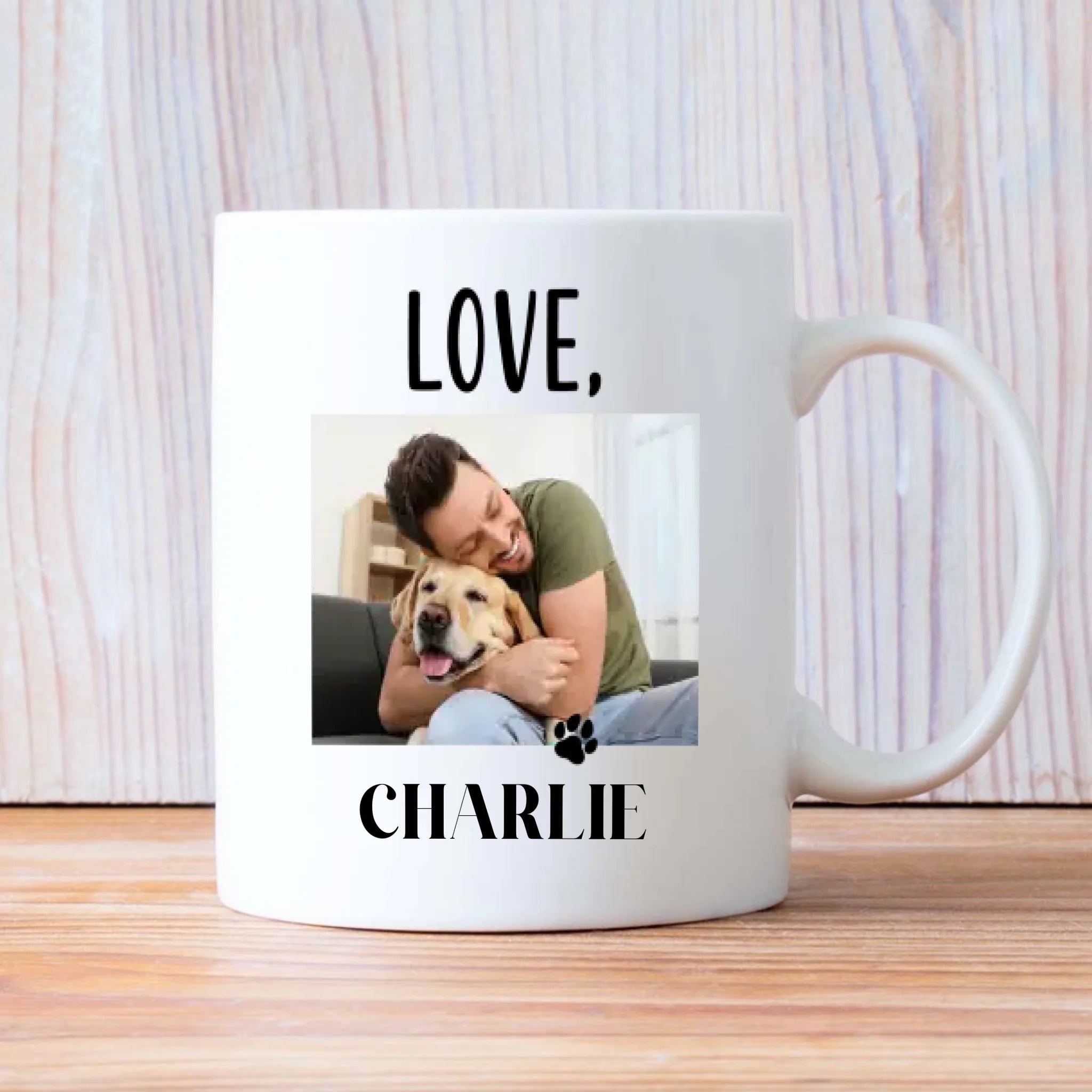Personalized Dog Lover Mug – Custom Pet Photo Gift for Dog Moms & Dads – 89Prints