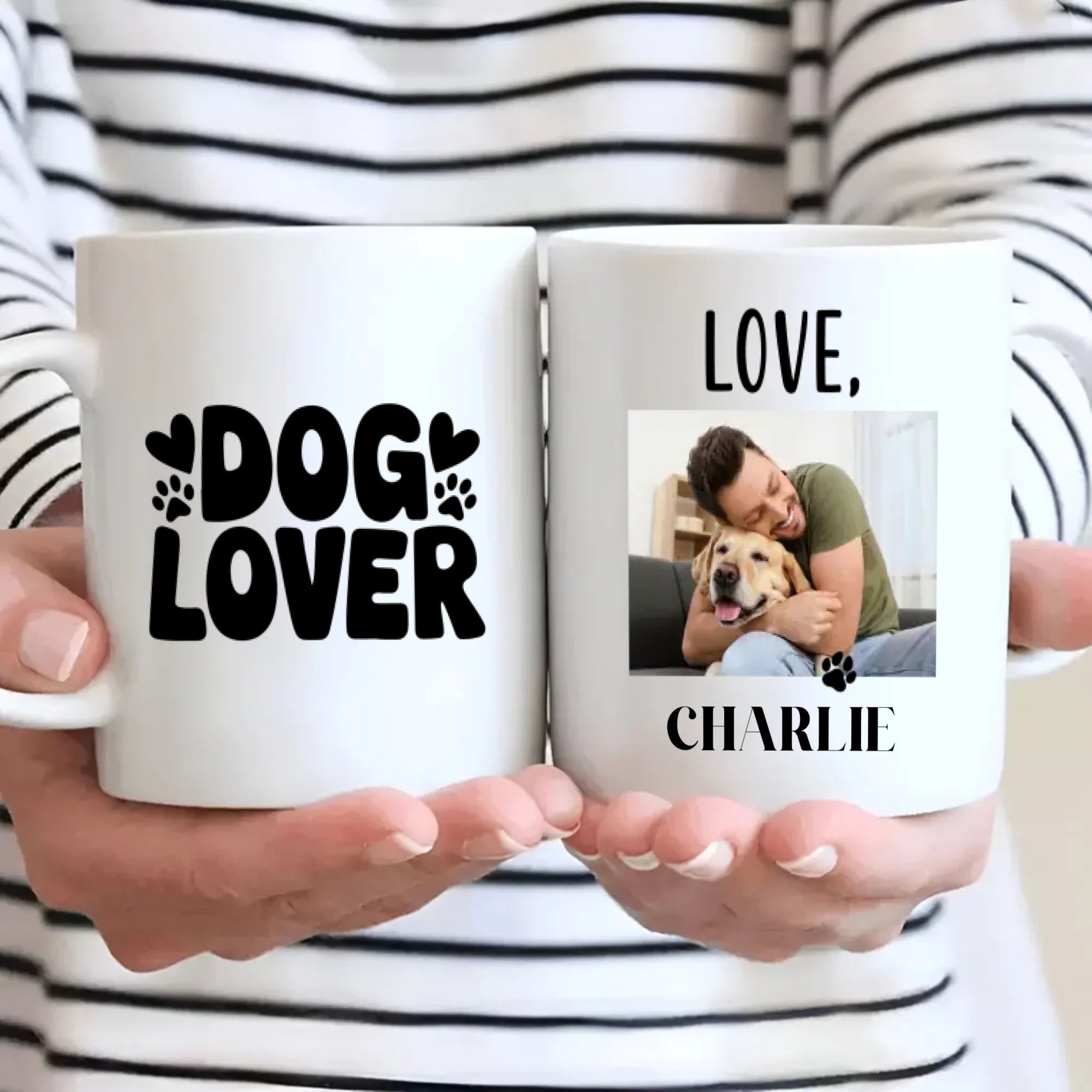 Personalized Dog Lover Mug – Custom Pet Photo Gift for Dog Moms & Dads – 89Prints