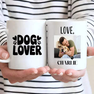 Personalized Dog Lover Mug – Custom Pet Photo Gift for Dog Moms & Dads – 89Prints